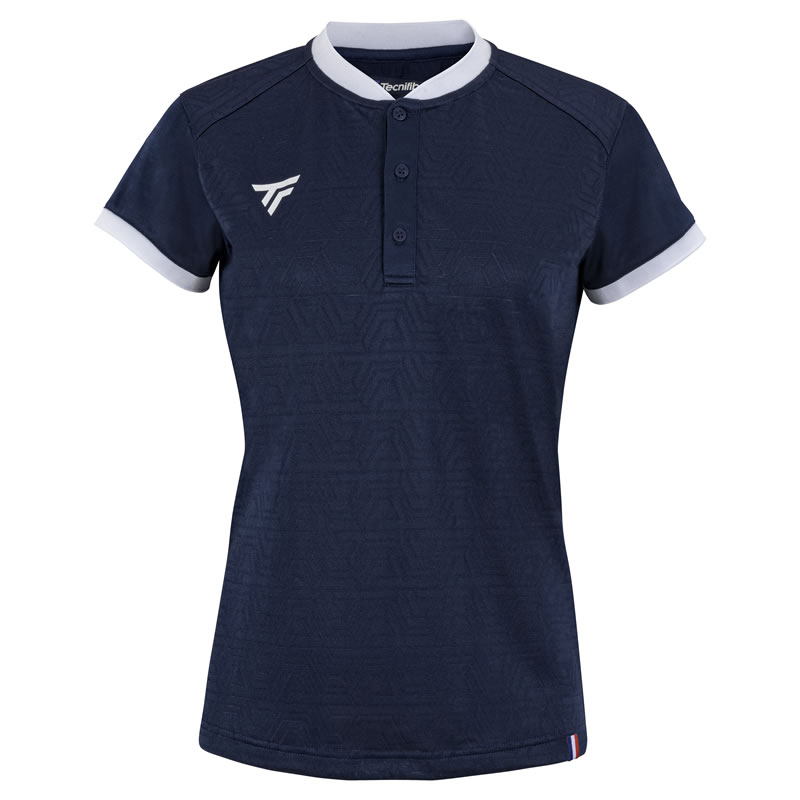 W.TEAM MESH POLO MARINE 女性用