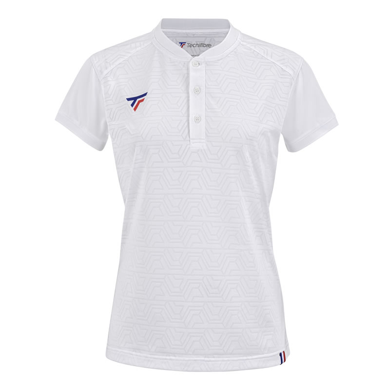 W.TEAM MESH POLO WHITE 女性用